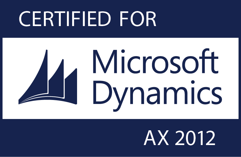 Microsoft Dynamics AX 2012 gecertificeerd