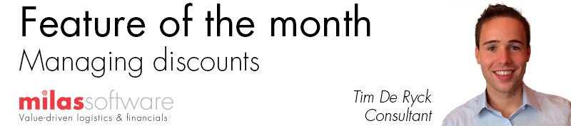 managing discounts Microsoft Dynamics AX