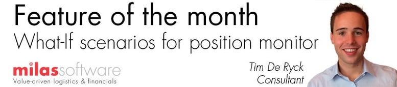 Was wäre wenn-Szenarien Positionsmonitor Milas Ax