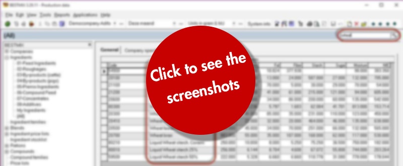 BESTMIX Schnellsuche