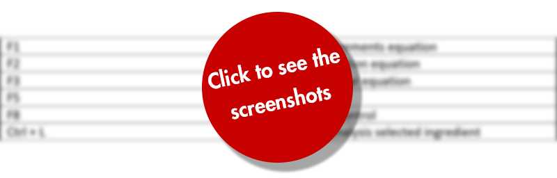 shortcuts BESTMIX Formulation as a Service