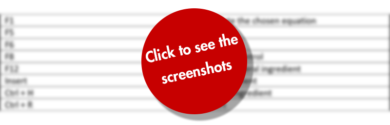BESTMIX Formulation as a Service shortcuts