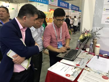 China feed expo employees