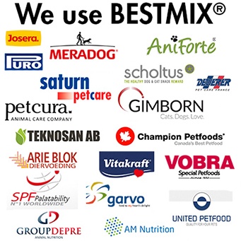 Some of the Pet Food companies that are currently using BESTMIX